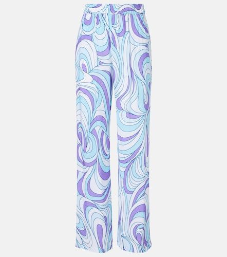 Pantalon ample Olivia imprimé - Melissa Odabash - Modalova