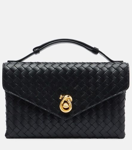 Sac à main Knot Lock Small en cuir Intrecciato - Bottega Veneta - Modalova