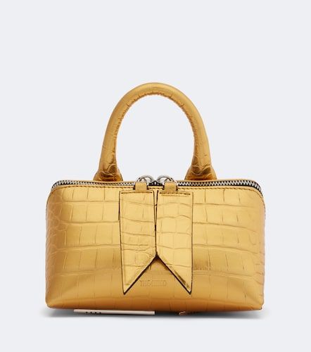 Sac Friday Mini en cuir façon croco - The Attico - Modalova