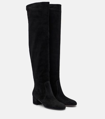 Gianvito Rossi Bottes en daim - Gianvito Rossi - Modalova