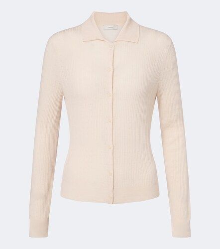 Cardigan en pointelle de laine - Vince - Modalova
