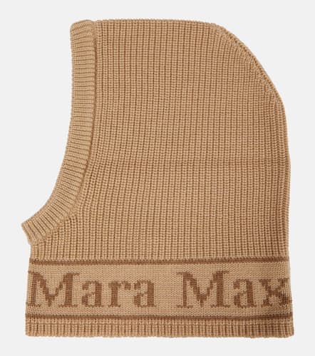 Cagoule Gong en laine à logo - Max Mara - Modalova