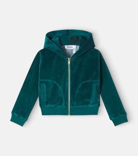 Sweat-shirt à capuche Madeleine en velours de coton mélangé - Molo - Modalova