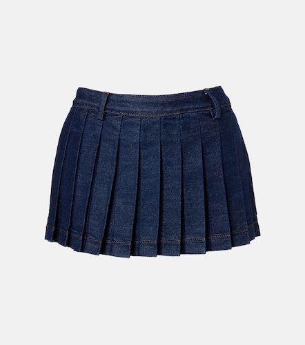 Mini-jupe à taille basse en jean - 7 For All Mankind - Modalova