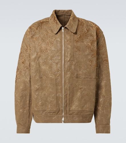 Veste en coton à fleurs - Dries Van Noten - Modalova