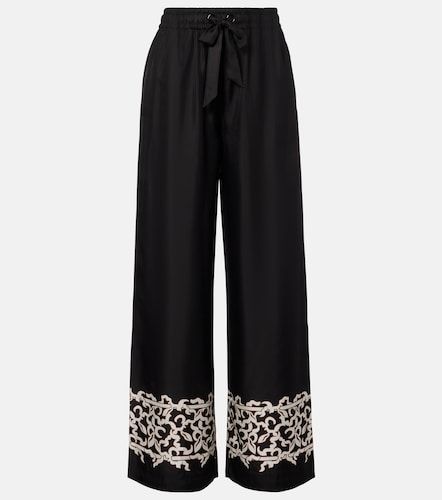 Pantalon ample Sundia en soie - Rebecca Vallance - Modalova