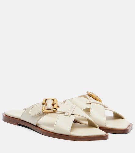 Chloé Mules Nil en cuir - Chloe - Modalova