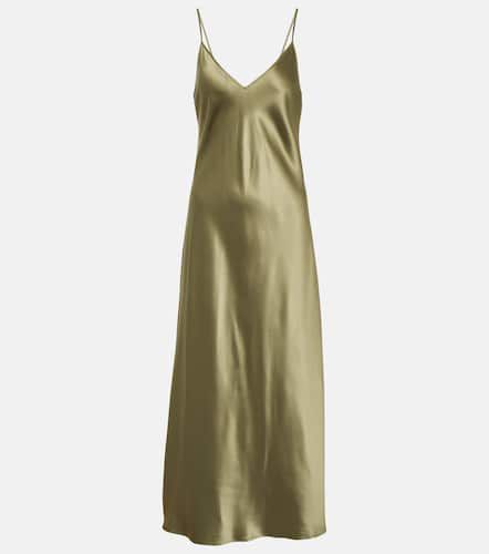 Robe midi Clea en satin de soie - Joseph - Modalova