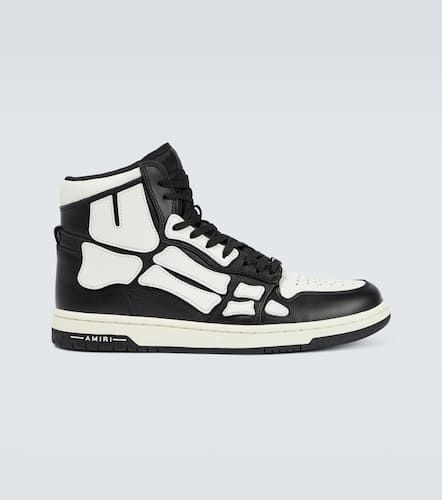 Amiri Baskets Skeleton en cuir - Amiri - Modalova