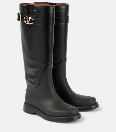 Bottes VLogo Bold en cuir - Valentino Garavani - Modalova