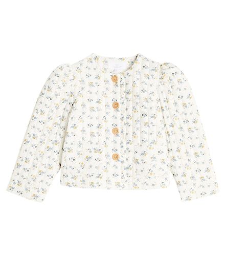 Veste Anna en coton mélangé à motif floral - C'era Una Volta - Modalova