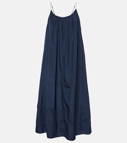 Robe longue Seine en soie et coton - Faithfull - Modalova