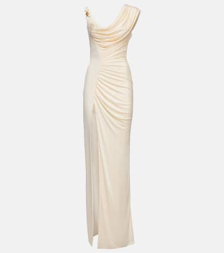 Robe longue Medusa '95 asymétrique - Versace - Modalova