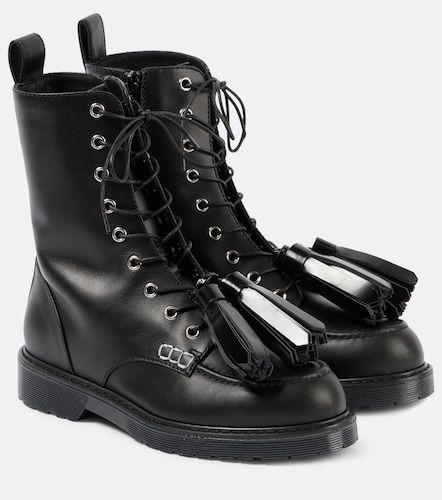 Bottines de combat en cuir - JW Anderson - Modalova