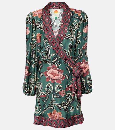 Robe portefeuille Arabesque Floral - Farm Rio - Modalova