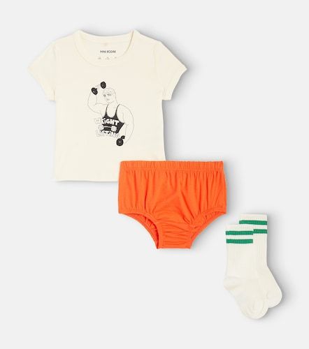 Bébé – Ensemble top, pantalon et chaussettes Weight Lifting - Mini Rodini - Modalova