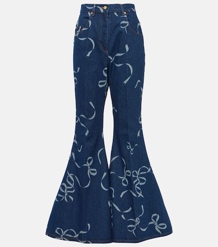 Nina Ricci Jean flared imprimé - Nina Ricci - Modalova