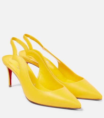 Escarpins slingback Hot Chick Sling 70 en cuir - Christian Louboutin - Modalova