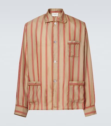 Chemise en sergé rayée - Saint Laurent - Modalova