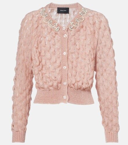 Cardigan en mohair et laine mélangés - Simone Rocha - Modalova