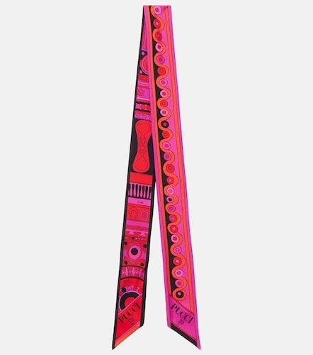 Foulard Iride en soie à imprimé - Pucci - Modalova