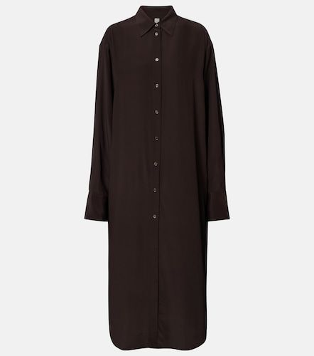 Toteme Robe chemise en soie - Toteme - Modalova