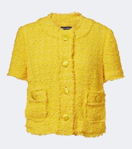 Veste en coton mélangé - Dolce&Gabbana - Modalova