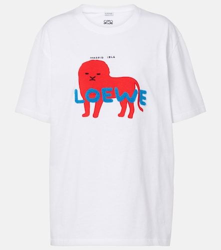 Loewe T-shirt en coton à logo - Loewe - Modalova