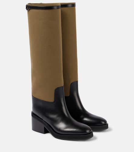 Bottes Yasmin en toile et cuir - Jimmy Choo - Modalova