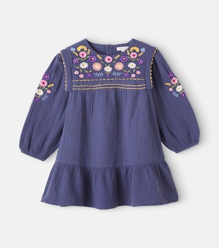 Robe Isatys brodée en coton - Louise Misha - Modalova