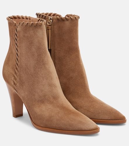 Bottines en daim et cuir - Gianvito Rossi - Modalova