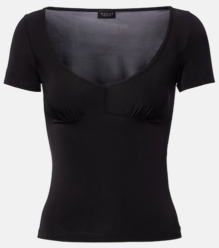 Gucci Top à manches courtes - Gucci - Modalova
