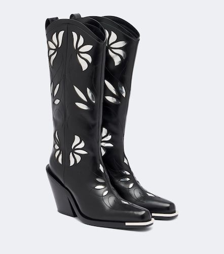 Rabanne Santiags en cuir - Rabanne - Modalova