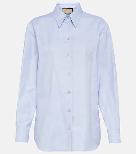 Chemise Interlocking G en jacquard de coton - Gucci - Modalova