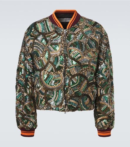 Dries Van Noten Bomber à ornement - Dries Van Noten - Modalova