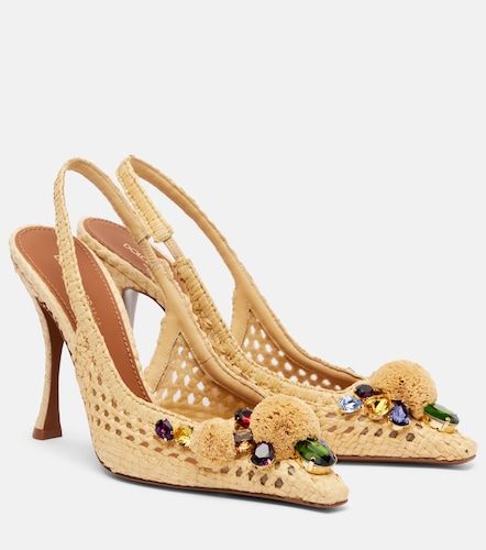 Escarpins slingback à ornements - Dolce&Gabbana - Modalova
