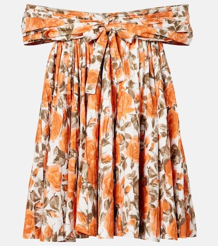 Chloé Robe en coton à fleurs - Chloe - Modalova