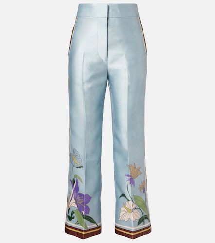 Alémais Jupe-culotte Alfie en satin à fleurs - Alemais - Modalova