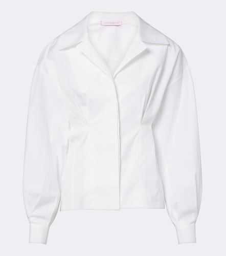 Chemise en popeline de coton mélangé - Carolina Herrera - Modalova