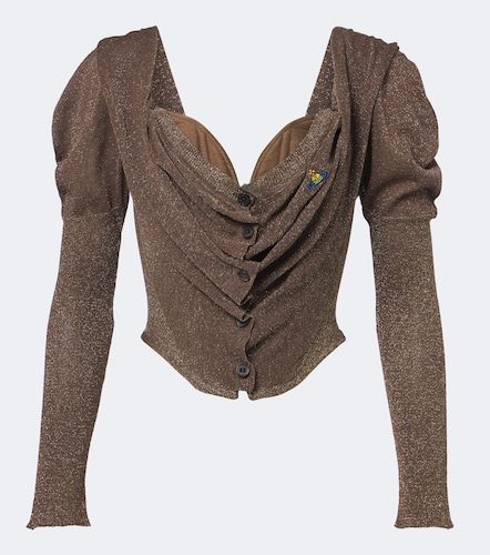 Vivienne Westwood Top Bea en lamé - Vivienne Westwood - Modalova