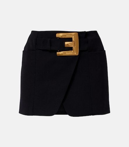 Balmain Mini-jupe en laine vierge - Balmain - Modalova