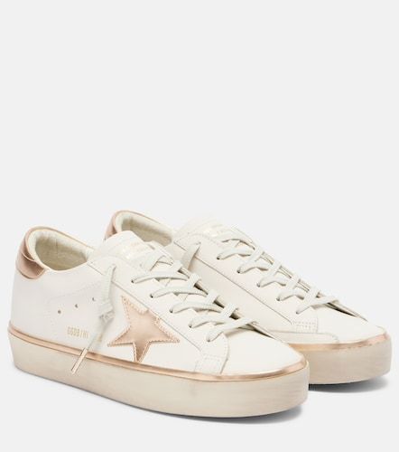 Baskets Hi Star en cuir - Golden Goose - Modalova