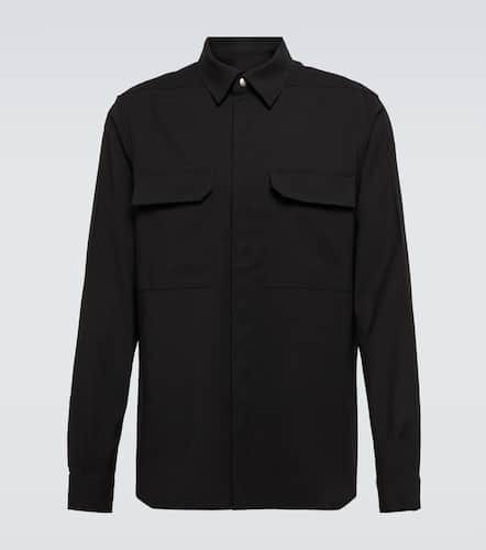 Surchemise en laine mélangée - Rick Owens - Modalova