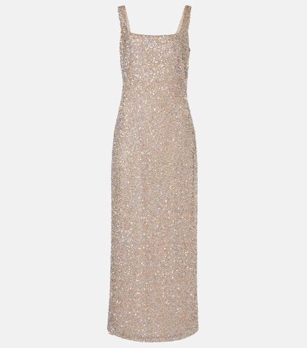 Robe longue Harper à sequins - Costarellos - Modalova