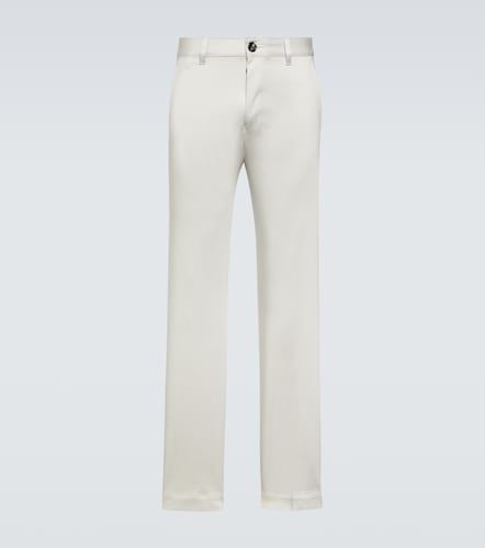 Ami Paris Chinos droits en coton - Ami Paris - Modalova