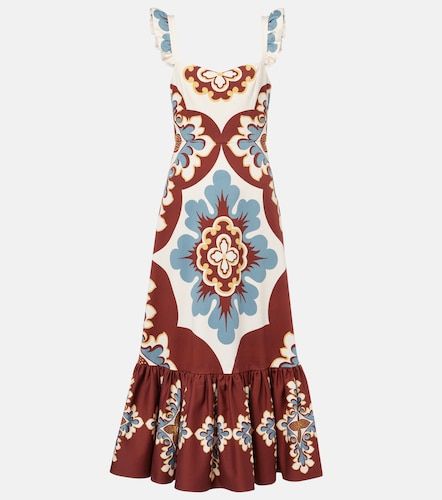 Robe midi Gingerbread en coton mélangé - La DoubleJ - Modalova
