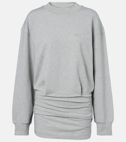 Robe sweat-shirt en coton mélangé - The Attico - Modalova