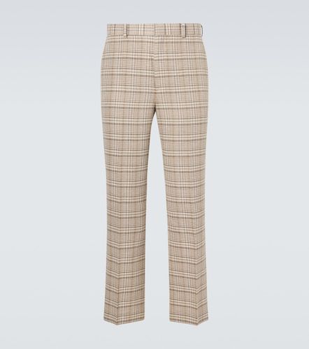Pantalon droit en tweed de soie et de lin - Auralee - Modalova