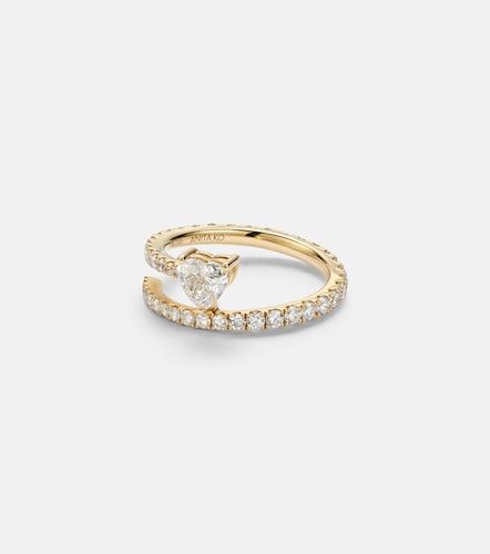 Bague en or 18 ct (750/1000) avec diamants - Anita Ko - Modalova
