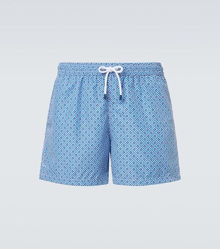 Short de bain Madeira à imprimé - Fedeli - Modalova